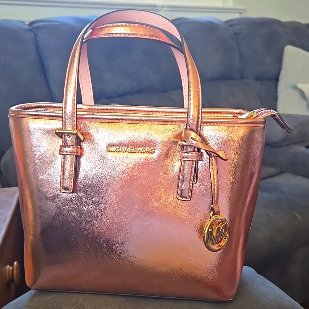 Shiny Michael Knor handbag